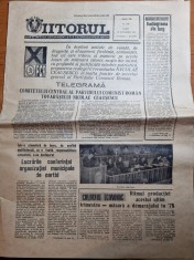 ziarul viitorul 29 octombrie 1974-mehedintiul pitoresc,drobeta turnu severin foto