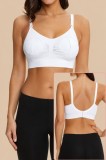 Sutien Linovit pentru alaptare 3 in 1 cu sustinere pompa san - Alb - White, XL/2XL