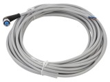 Cablu M12 &icirc;n unghi pentru senzori, 10m, 5 pini, IP67 &ndash; SICK