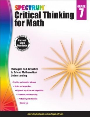 Spectrum Critical Thinking for Math, Grade 7 foto