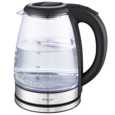 Fierbator electric 139365 Michelino, 1.8 litri, 1800 W, sticla, iluminare LED