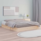 vidaXL Cadru de pat, 160x200 cm, lemn masiv