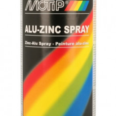 Spray Vopsea Alu - Zinc Motip, 400ml