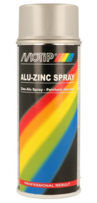 Spray Vopsea Alu - Zinc Motip, 400ml foto