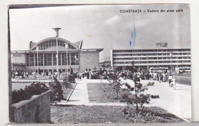 bnk cp Constanta - Vedere din piata garii - uzata foto
