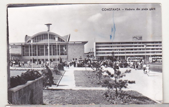 bnk cp Constanta - Vedere din piata garii - uzata