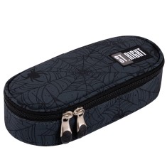 Penar borseta 1 compartiment, 1 extensie, oval, Majewski, Colectia Spider Web 2024, PC-01, 20.5x9.5x5 cm