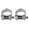 Set 2 cleme zincate cu surub 38-41/20mm Vorel 73795
