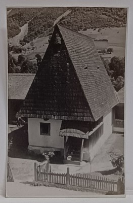 CASA IN CARE S-A NASCUT AVRAM IANCU , VIDRA , FOTO &amp;#039; AUERFOTO &amp;#039; BRAD , FOTOGRAFIE TIP CARTE POSTALA , ANII &amp;#039;30 foto
