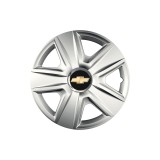 Set 4 capace roti Cu Inel Cromat Esprit R16 Compatibil Cu Chevrolet, Autohelix MSA