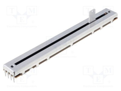 Poten&amp;Aring;&amp;pound;iometru glisant 10k&amp;Icirc;&amp;copy; 500mW THT ALPS logaritmic metal &amp;Acirc;&amp;plusmn;20% foto