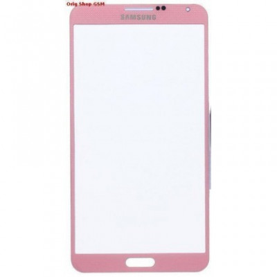 Carcasa (Sticla) Geam Samsung N9005 Note 3 Pink Orig China foto