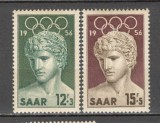 Saarland.1956 Olimpiada de vara MELBOURNE SS.543