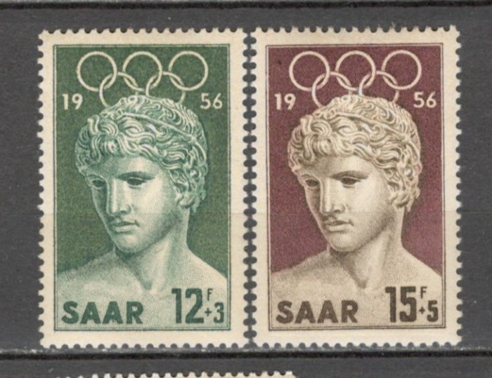Saarland.1956 Olimpiada de vara MELBOURNE SS.543
