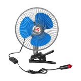 Ventilator auto cu clips, alimentare bricheta ,12V, 21cm diametru