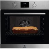 Cuptor incorporabil Electrolux EOF3F50TX, Electric, 72 l, Autocuratare catalitica, Surround Cook, Timer cu display electronic, Grill, Clasa A, Inox