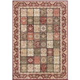 Covor Model Timbre 1518-120, Marime 60 x 110 cm, Rosu, Inaltime Fir 8 mm, Antialergic, Polipropilena, Living, Dormitor, Sufragerie, Birou