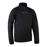 Jachetă Impermeabilă Protecţie Ploaie Rugby R500 Negru Copii