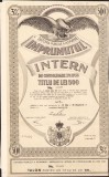 A621 &Icirc;mprumutul intern de consolidare 1935 titlu de 500 lei