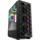 Carcasa RGB HEX Black, Sharkoon