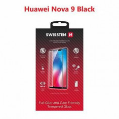 Folie Protectie Sticla Huawei Nova 9 Acoperire Completa Neagra foto