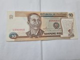 bancnota filipine 10 p 1995-1997