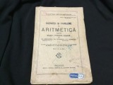 Manual Scolar Exercitii si probleme de Aritmetica pentru clasa II primara urbana de St. Negulescu , Gr. Teodossiu si C. Cernescu perioada interbelica