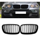 Grile frontal Rinichi pentru BMW X5 X6 E70 E71 E72 2007-2014 Sport Style Nergu