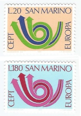 |San Marino, Europa CEPT, 1973, MNH foto