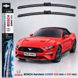 Cumpara ieftin Ștergătoare Ford Mustang Convertible MK6 S550 (03.2014&ndash;04.2023) | Bosch Aerotwin A290S 550+530mm