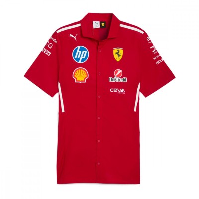 Ferrari cămașă de bărbați official Teamline Replica F1 Team 2025 - S foto