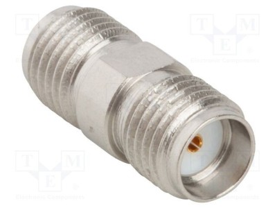 Adaptor SMA mamă cu izolație PTFE 50&amp;Omega; 18GHz AMPHENOL RF foto