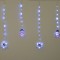Instalatie de Craciun, turturi OM ZAPADA FULG, 140 led,9058WW