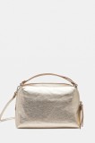 Gianni Chiarini geantă de piele ALIFA culoarea auriu, BS.8148.GTMET