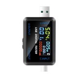 Cumpara ieftin iSEN 6527-Q USB Digital Tester Negru, USB A, USB Type-C Ecran LCD
