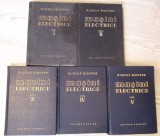Masini Electrice Vol. 1-5, Rudolf Richter, Tehnica 1958, Romana, Carte Tehnica Constructii, Cartonata