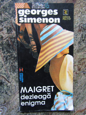 Georges Simenon Maigret dezleaga enigma, Vremea foto