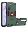 Toc TPU+PC Armor Ring Case Apple iPhone 12 Midnight Green