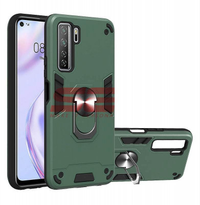 Toc TPU+PC Armor Ring Case Apple iPhone 12 Pro Midnight Green foto