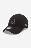 New Era șapcă culoarea negru, cu imprimeu, 60184647