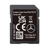 Card Harti Mercedes A B CLA CLS E GL GLE GLC M Garmin Romania 2025-2026 V22.0