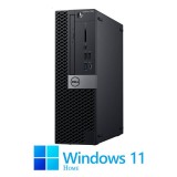 Calculator Dell OptiPlex 7060 SFF, Hexa Core i7-8700, 16GB, 240GB SSD, Win 11 Home