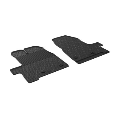 Set covorase auto din cauciuc Ford Transit Custom Furgon , Combi Furgon, Combi FL 01.2018-12.2022 (manuala), Gledring 2 buc. AutoDrive ProParts foto