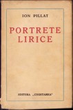 HST C529 Portrete lirice de Ion Pillat ediție interbelică