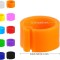 Set 200 Inele picior pasari, Plastic, 8 x 7 mm, Multicolor