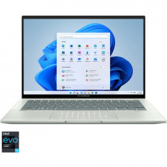 Laptop ultraportabil ASUS Zenbook 14 UX3402ZA cu procesor Intel® Core™ i5-1240P pana la 4.40 GHz, 14, WQXGA, IPS, 16GB, 512GB SSD, Intel® Iris Xe Grap
