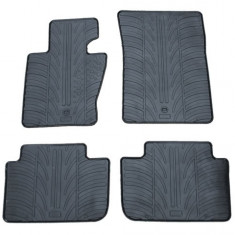 Set covorase auto din cauciuc BMW X3 (E83) 2004-2009, Automat/ Manual, Negru, Gledring, 4 buc.