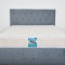 Saltea cu arcuri SomnART LETTO 160x200, inaltime 22 cm, ortopedica, husa matlasata, duritate medie-tare
