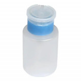 Cumpara ieftin Dozator albastru cu capac de plastic pentru lichide &ndash; 100 ml