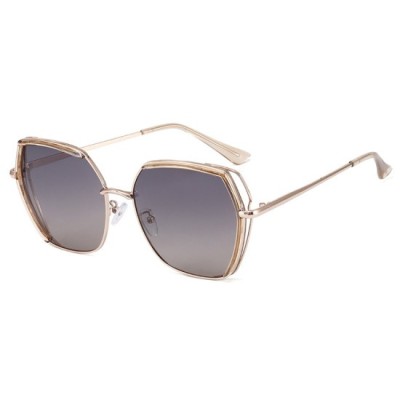 Ochelari de Soare Polarizati - Techsuit (9768) - Chanpagne / Gray foto